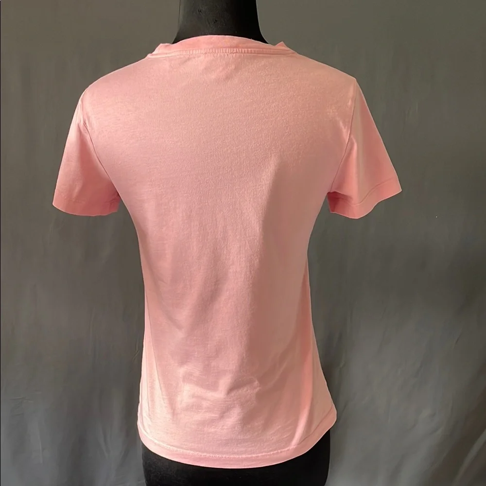 Kenzo Paris Pink Women's Flower Emblem T-Shirt - Picture 3 of 10